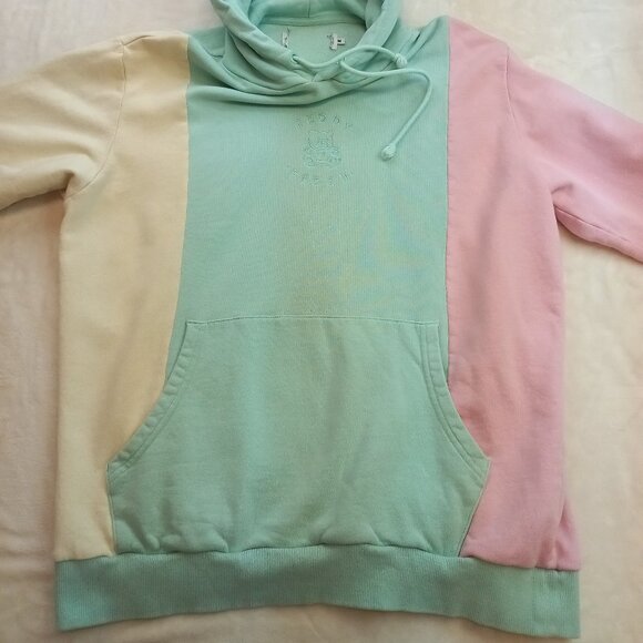 Teddy Fresh Color Block Pastel Hoodie (XL) - Picture 5 of 10